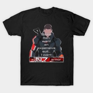 I want a N7 Armor (Maleshep) T-Shirt